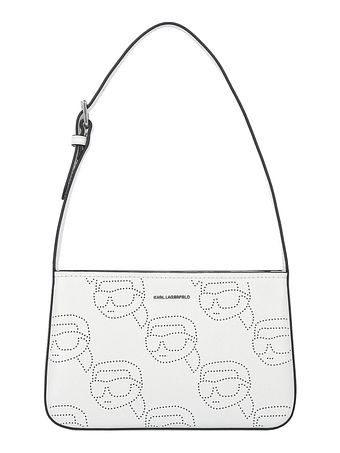 Karl Lagerfeld Ikonik 2.0 Skuldertaske Læder 24 cm Karl Lagerfeld Ikonik 2.0 Skuldertaske Læder 24 cm