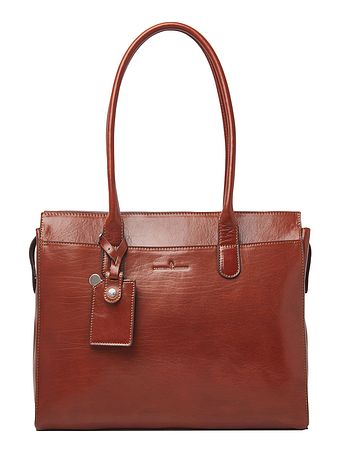 Castelijn & Beerens Ellen skuldertaske læder 40 cm rum til bærbar computer