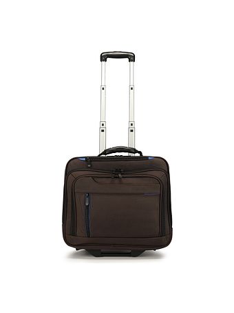 Dermata Obchodní vozík na 2 kolečkách s přihrádkou na notebook 42 cm