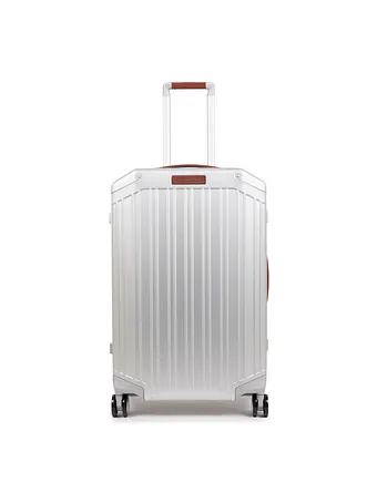 Piquadro Trolley de aluminio con 4 ruedas, 69 cm Piquadro Trolley de aluminio con 4 ruedas, 69 cm