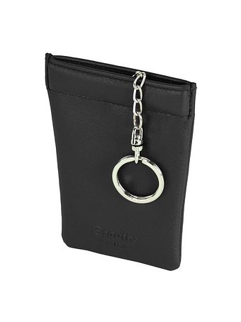 Esquire Kožené pouzdro na klíče s logem 8 cm