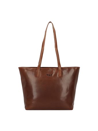 Greenburry Vintage Nákupní taška XXL Kůže 47 cm Kapsa na notebook