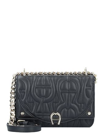 AIGNER Diadora skuldertaske i læder 21 cm AIGNER Diadora skuldertaske i læder 21 cm