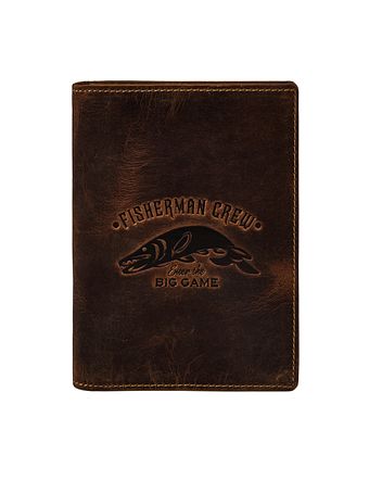 Greenburry Karpfen Ausweisetui Leder 12 cm