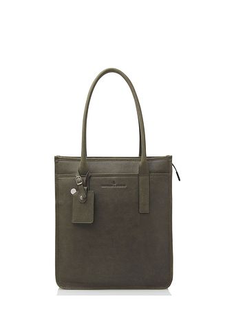 Castelijn & Beerens Carisma skuldertaske RFID-læder 34 cm rum til bærbar computer