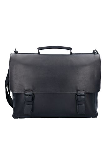 Jost Kožená aktovka Futura 38 cm s přihrádkou na notebook