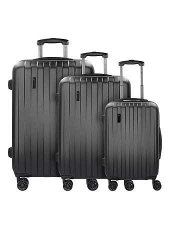 bugatti Lima 2.0 FL 4-hjuls kuffertsæt 3 stk. med dobbelthjul