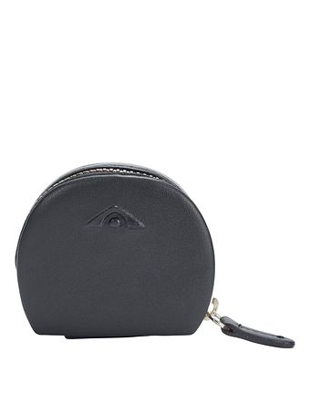 Voi Peněženka na mince z měkké ebenové kůže 7 cm