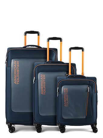 American Tourister Aktivus 4 hjul Kuffert 3-delt med strækfold