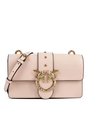 PINKO Love One Crossbody-väska Läder 21 cm PINKO Love One Crossbody-väska Läder 21 cm