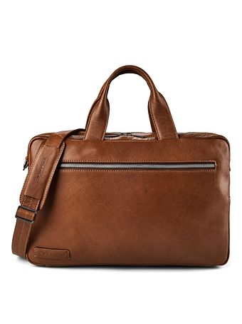 Plevier Jimmy Dokumenttaske Læder 31 cm Laptoprum