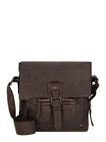 Harold's Submarine skuldertaske i læder 24 cm