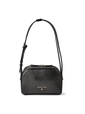 Patrizia Pepe Skuldertaske Læder 20 cm
