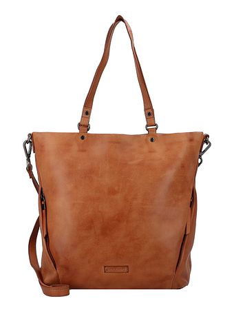 Jack Kinsky Nelson 6 skuldertaske i læder 41 cm