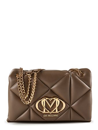 Love Moschino Embossed Q Skuldertaske 29 cm