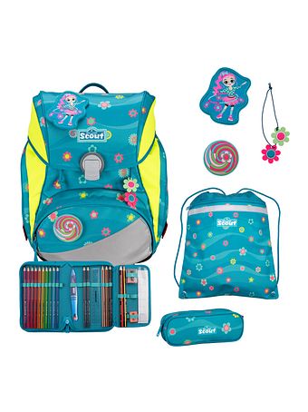 Scout Alpha Skoleransel-sæt