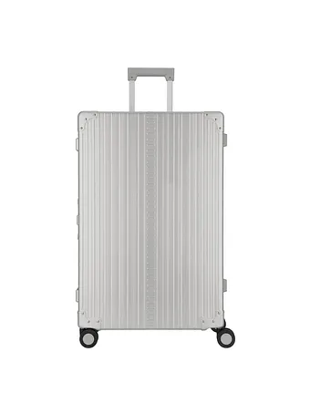 Aleon Traveler Macro 4-hjulig resväska i Aluminium, 77 cm, med klädfodral