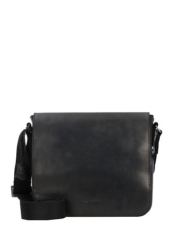 Greenburry Pure Black Skuldertaske Læder 26 cm Greenburry Pure Black Skuldertaske Læder 26 cm