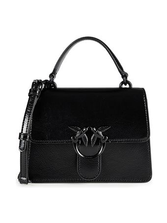 PINKO Love One Top Mini Håndtaske Læder 20 cm