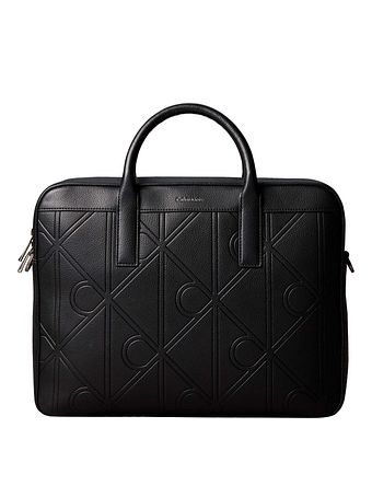 Calvin Klein Embossed Dokumenttaske 36 cm Laptoprum Calvin Klein Embossed Dokumenttaske 36 cm Laptoprum