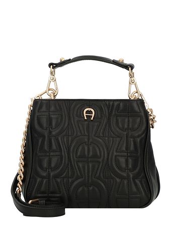 AIGNER Diadora håndtaske i læder 20 cm