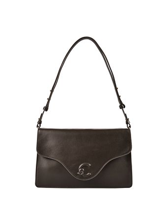 Coccinelle C-Me Bolsa de hombro Piel natural 32 cm Coccinelle C-Me Bolsa de hombro Piel natural 32 cm