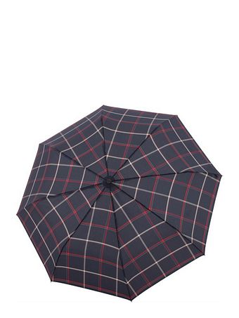 Doppler Steel Burgundy paraply med stok 80 cm