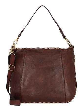 Campomaggi Skuldertaske i læder 38 cm