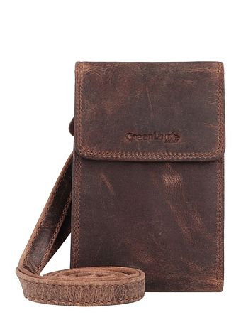 Greenland Nature Montana skuldertaske i læder 11 cm