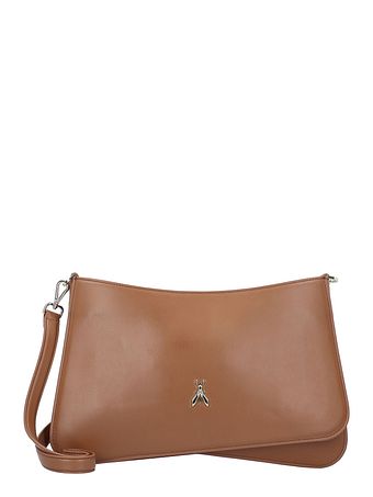Patrizia Pepe Tris Skuldertaske Læder 37 cm