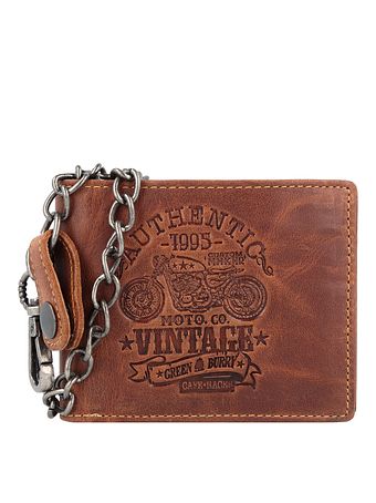 Greenburry Vintage peněženka Cafe-Racer RFID kožená 12 cm