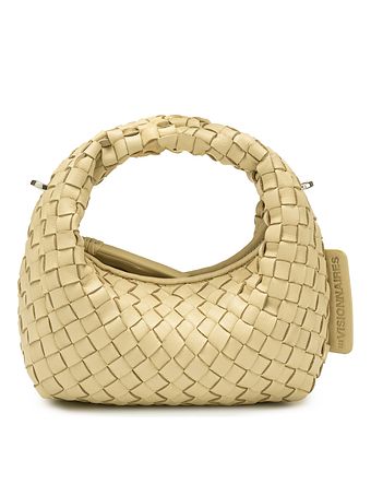 LES VISIONNAIRES Greta Micro weave Kabelka Kůže 20 cm