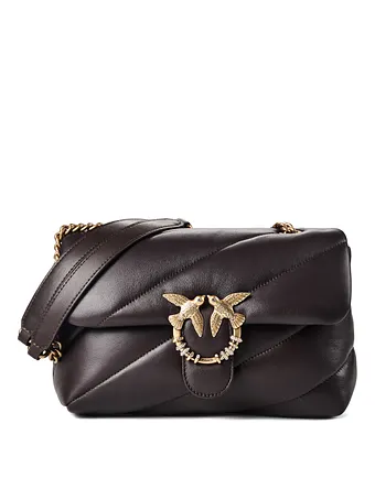 PINKO Love Classic Skuldertaske Læder 27 cm