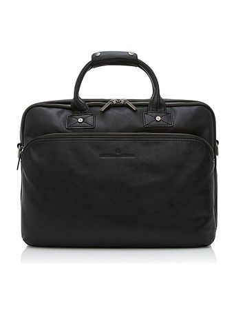 Castelijn & Beerens Firenze kožená aktovka RFID 43 cm s přihrádkou na notebook