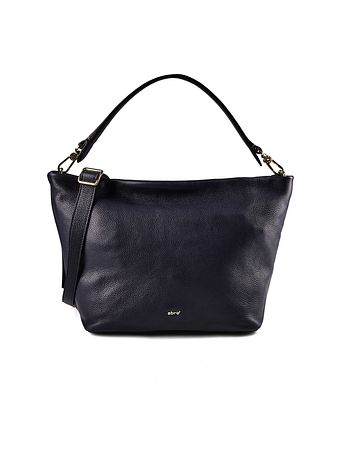 abro Ebony Taška přes rameno Kůže 38 cm