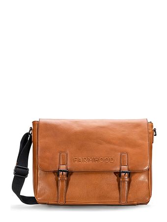 Farmhood Memphis Dokumenttaske Messenger Læder 38 cm Laptoprum