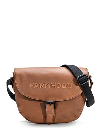 Farmhood Nashville L skuldertaske i læder 25 cm