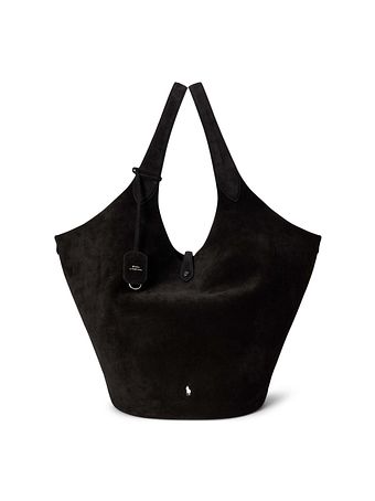 POLO RALPH LAUREN Polo Play Borsa shopper Vera Pelle 49 cm