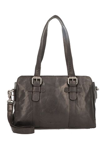 Spikes & Sparrow Skuldertaske i læder 34 cm