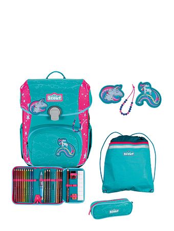 Scout Neo Exklusiv Superflash Extreme Skoleransel-sæt 4-delt