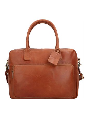Burkely Vintage kožená aktovka Mitch 39 cm s přihrádkou na notebook