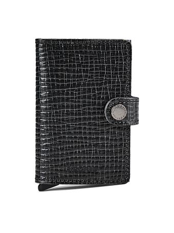 Secrid Miniwallet Cartera Bloqueo RFID Piel natural 6 cm