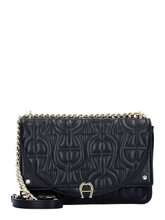 AIGNER Diadora skuldertaske i læder 26 cm