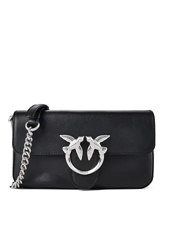 PINKO Love one Crossbody-väska Läder 23 cm PINKO Love one Crossbody-väska Läder 23 cm