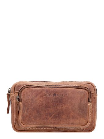 Greenburry Vintage bæltetaske i læder 20 cm