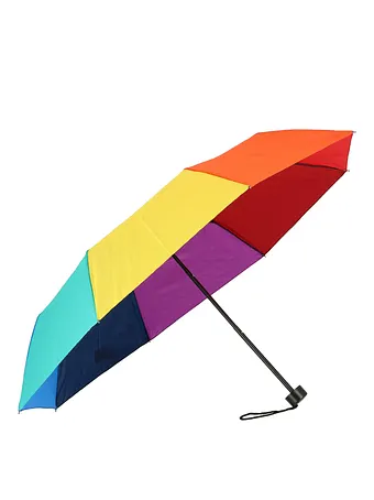 Doppler Derby Hit Mini Rainbow Hopfällbara paraplyer 24 cm Doppler Derby Hit Mini Rainbow Hopfällbara paraplyer 24 cm