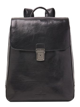 Castelijn & Beerens Guus-rygsæk i læder med 40 cm rum til bærbar computer