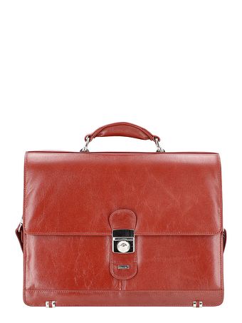 Alassio Mocca dokumentmappe læder 38 cm rum til bærbar computer