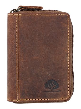 Greenburry Vintage kreditkortholder RFID læder 7,5 cm