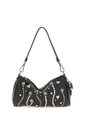 Gabs Pepita Skuldertaske Læder 20 cm med strækfold